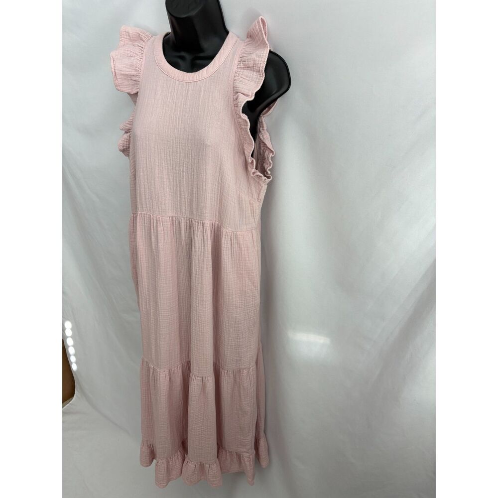 Universal Thread Light Pink Ruffle Maxi Dress - Picture 4 of 12